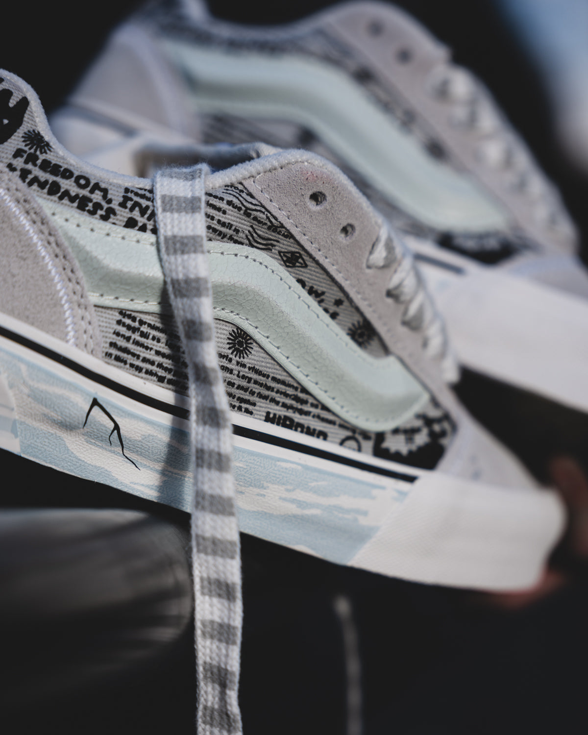Vans Knu Skool x Hirono Grey