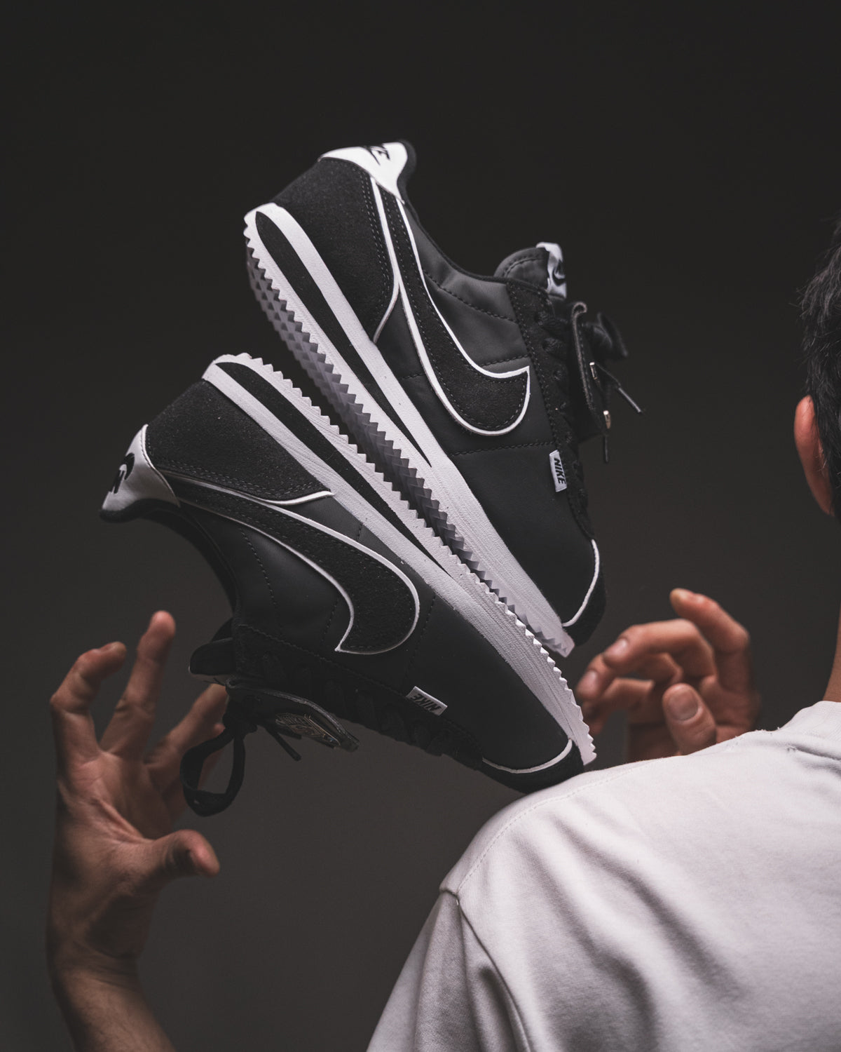 Nike Cortez Black/WhiteLine