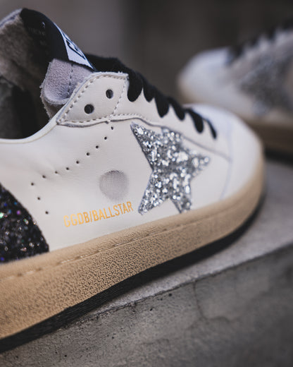 Golden Goose Ball Star White/Silver