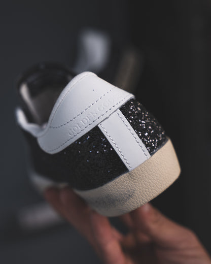 Golden Goose Have a Golden Day Black Glitter