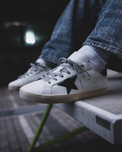 Golden Goose Super-Star White/Black