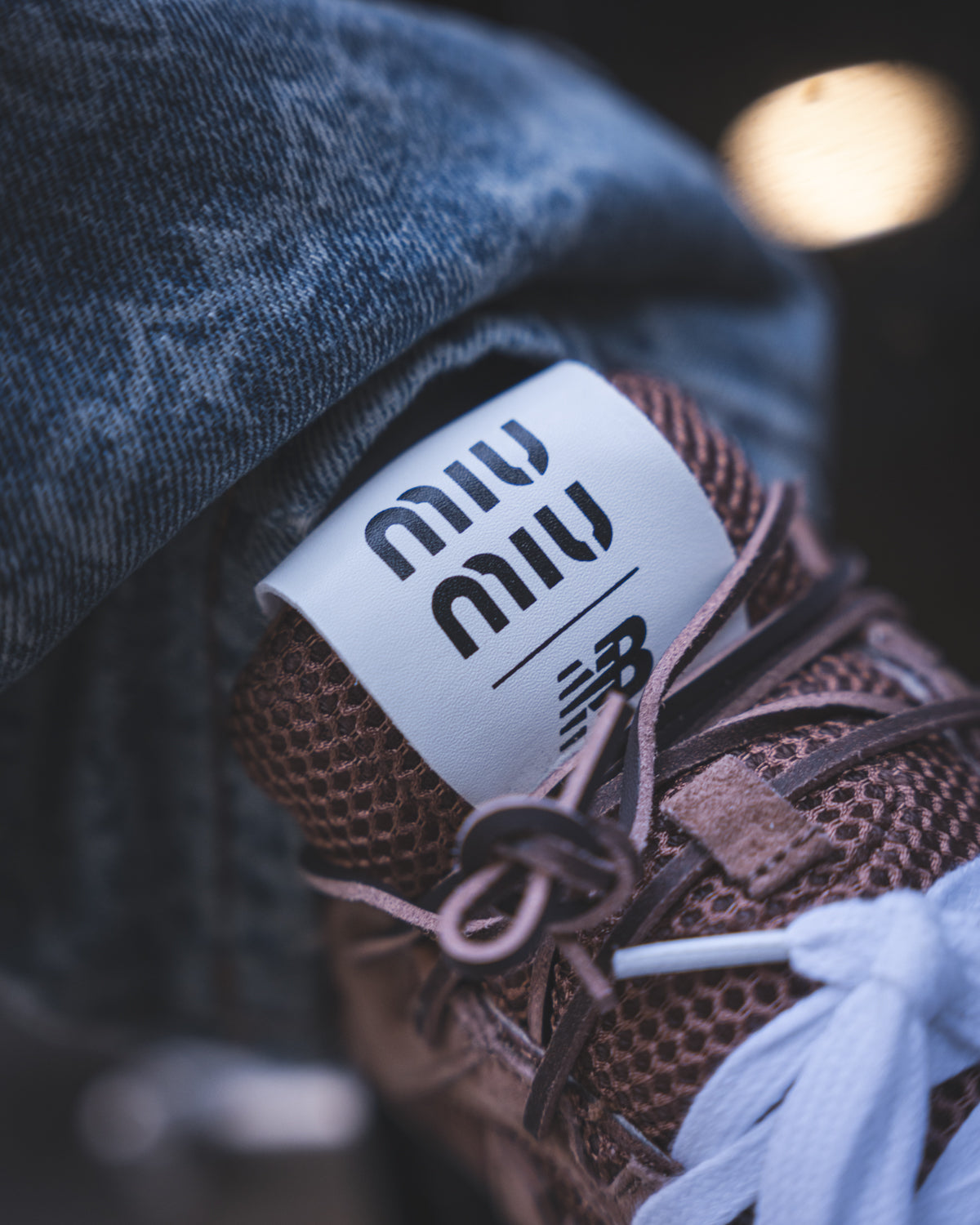 New Balance X Miu Miu  530 SL Brown