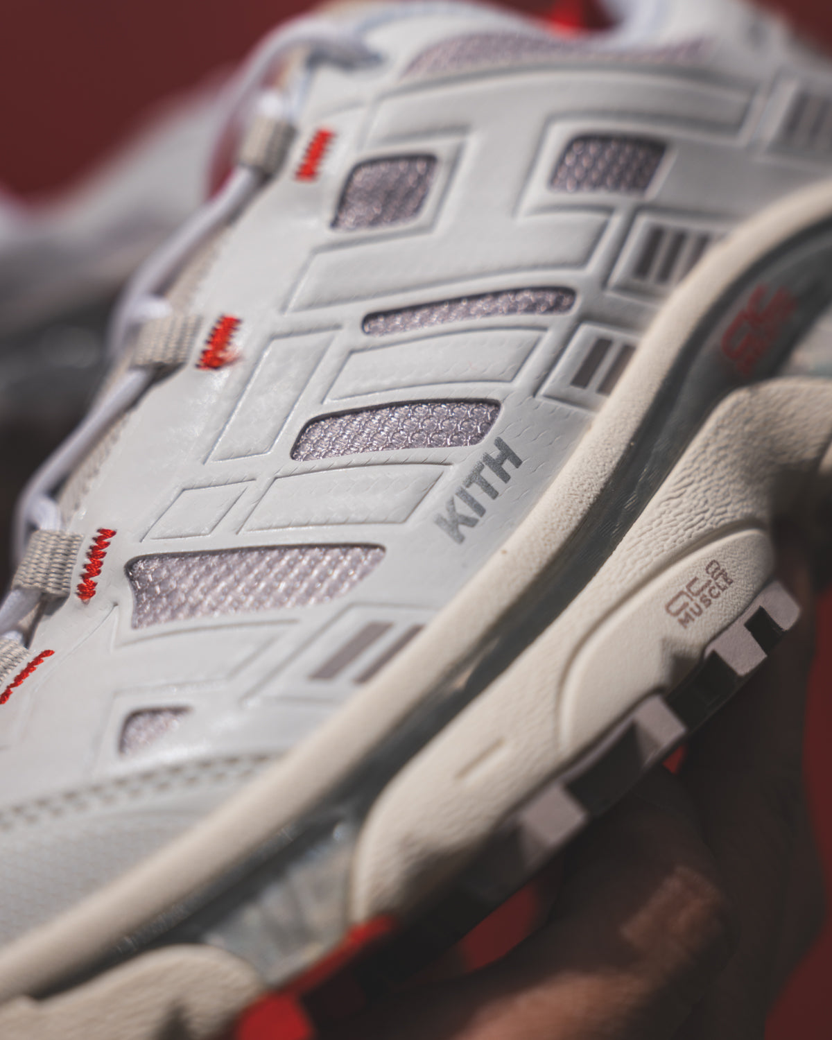 Salomon XT-4K x Kith White/Red