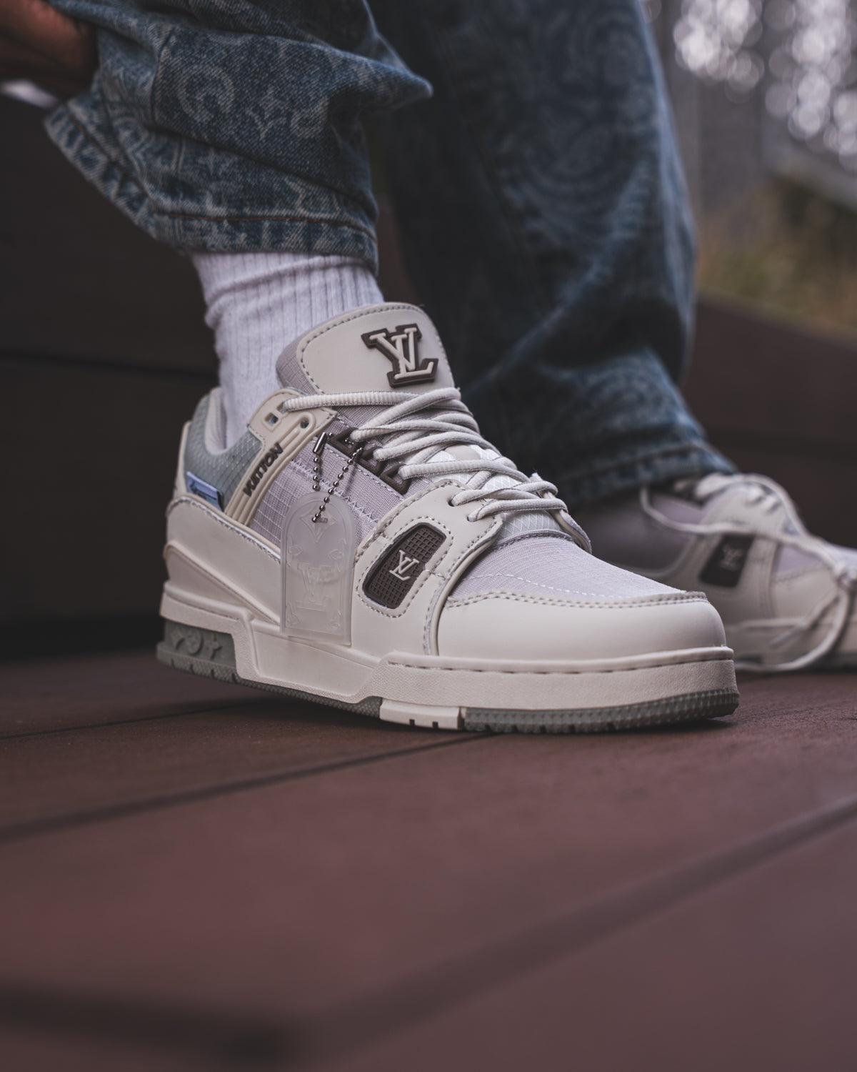 Lv Trainer Beige/Grey