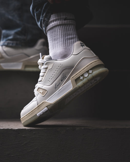 Lv Trainer Beige/White