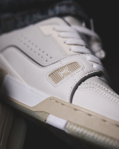 Lv Trainer Beige/White