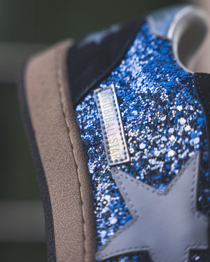 Golden Goose Ball Star Blue Glitter
