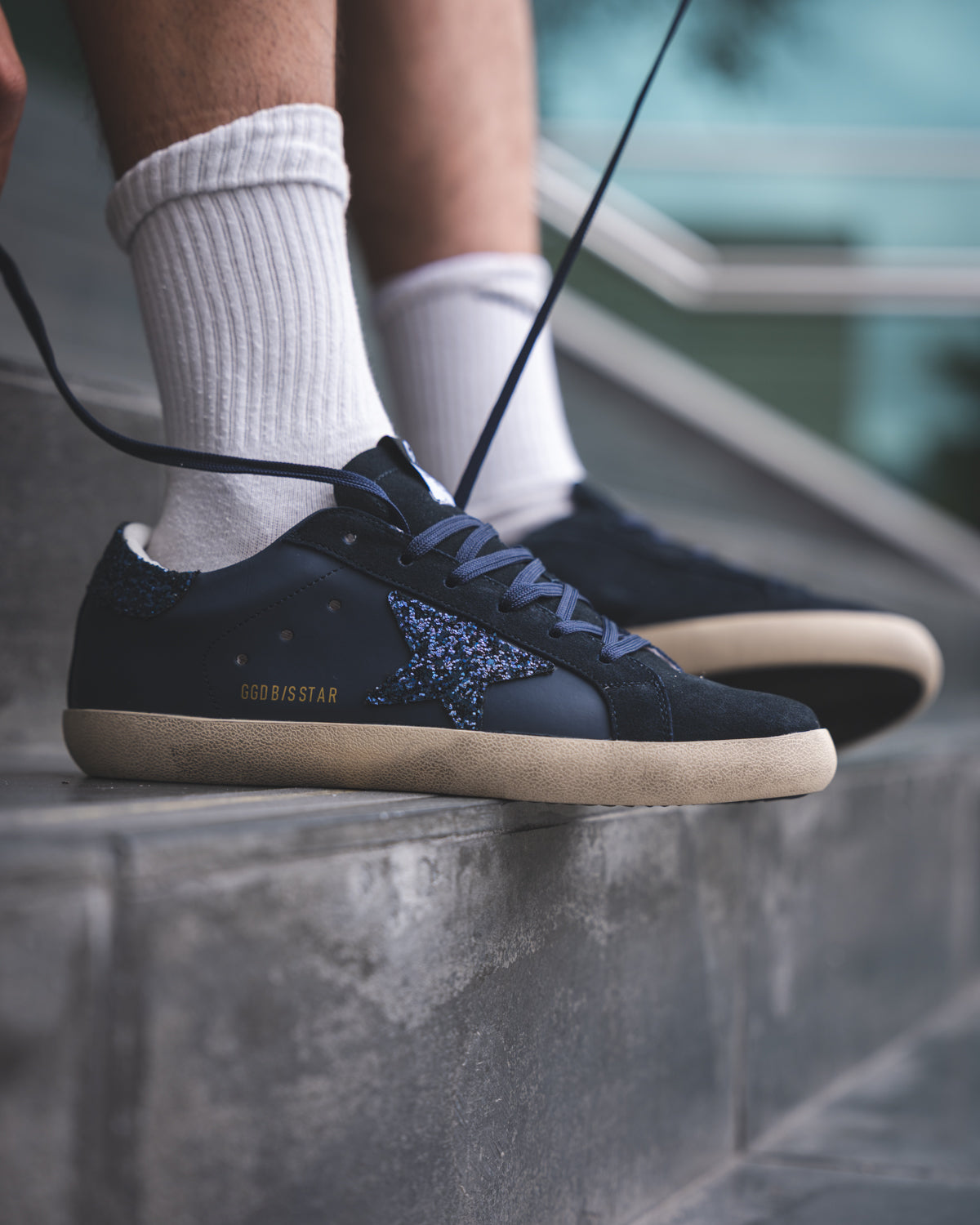 Golden Goose Super-Star Royal Blue