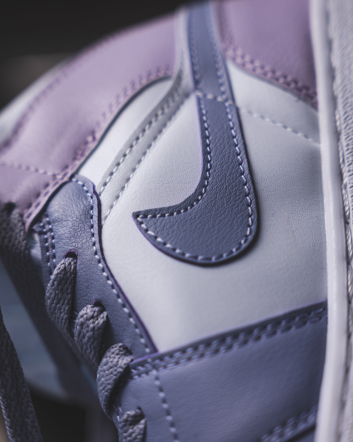 Air Jordan 1 Mid "Indigo Haze/White/Doll"