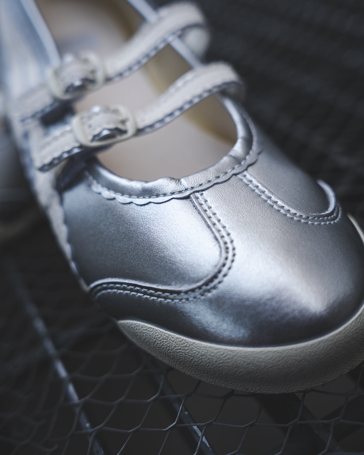 Ballet Tiger Onitsuka Mexico Plateada