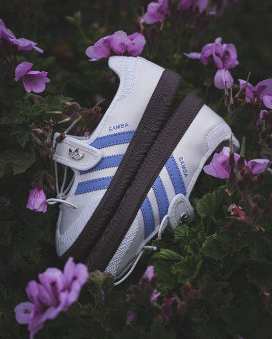 Adidas Samba Jane White/Blue