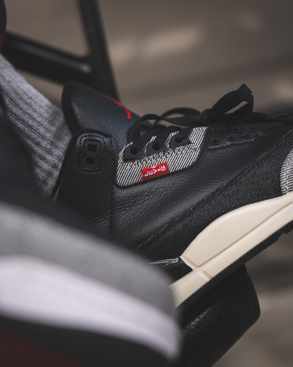 Air Jordan 3 Retro x Levi's SP 'Black Denim