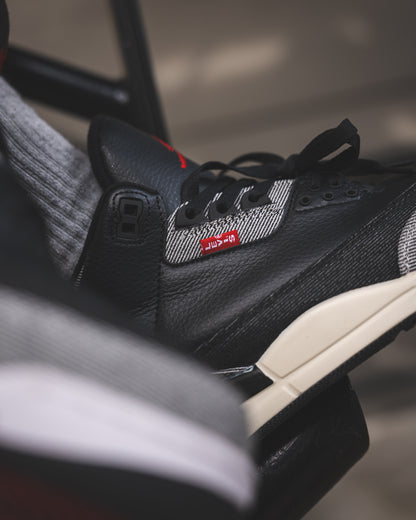 Air Jordan 3 Retro x Levi's SP 'Black Denim