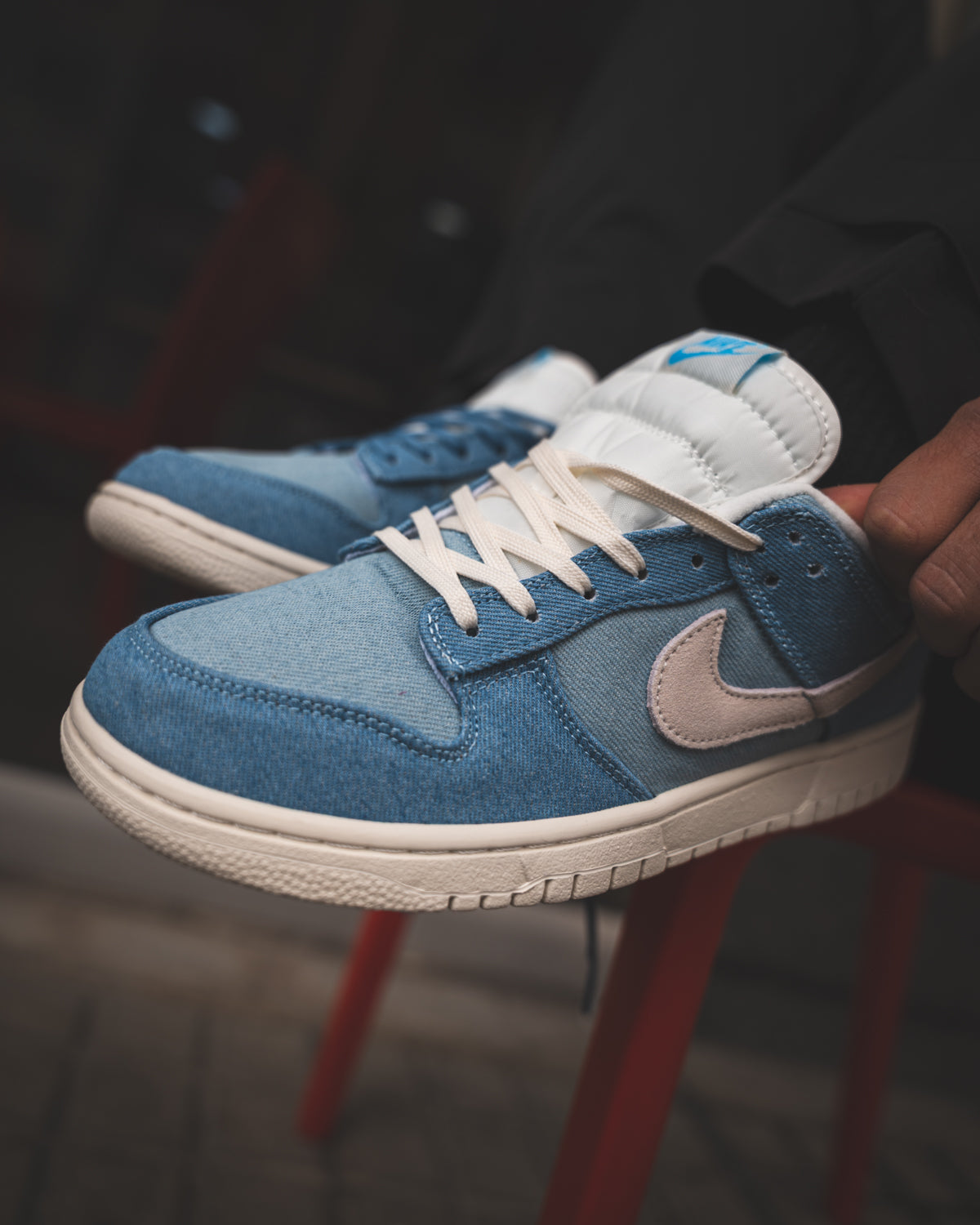 Nike Dunk Low Smokey Blue Denim