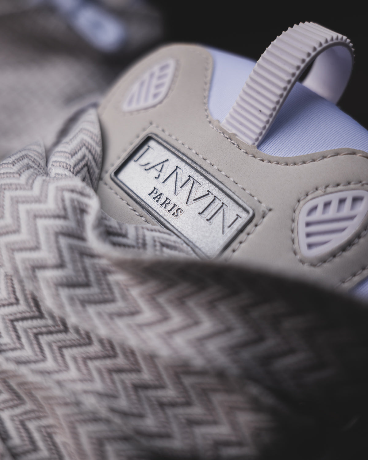Lanvin Curb Sneaker Grey