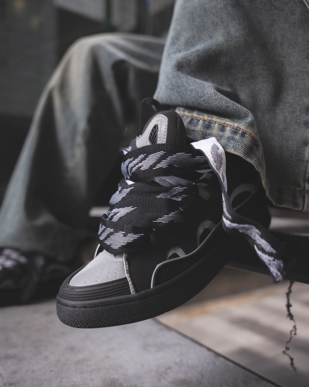 Lanvin Curb Sneaker Black/Grey