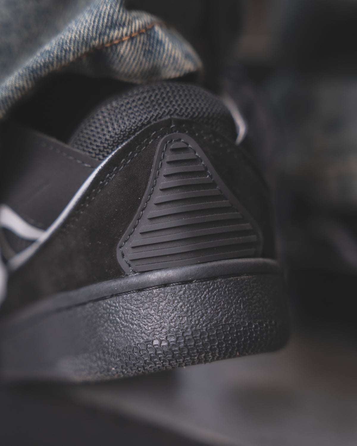 Lanvin Curb Sneaker Black/Grey