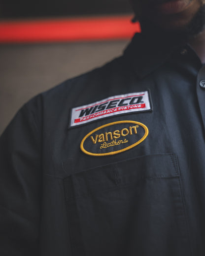 Camisa Supreme x Vanson Leathers Black