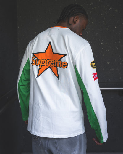 Camibuzo Supreme x Vanson Leathers White
