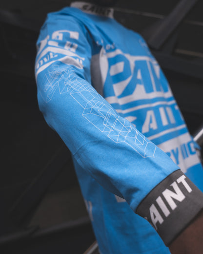 Camibuzo Saint Pam Ls Tee Blue