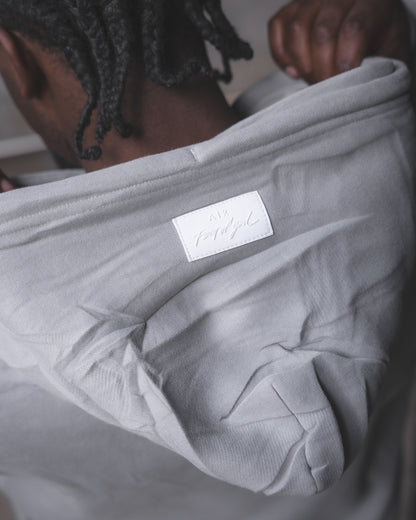 Buzo Mini Logo Nike Grey