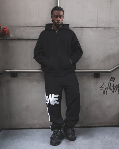 Conjunto Supreme x Thrasher Sweatpant Black