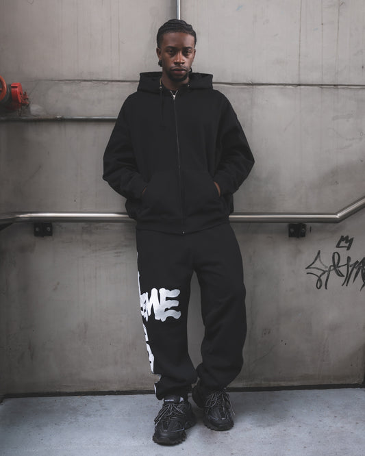 Conjunto Supreme x Thrasher Sweatpant Black