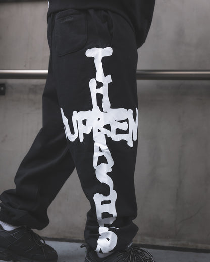 Conjunto Supreme x Thrasher Sweatpant Black