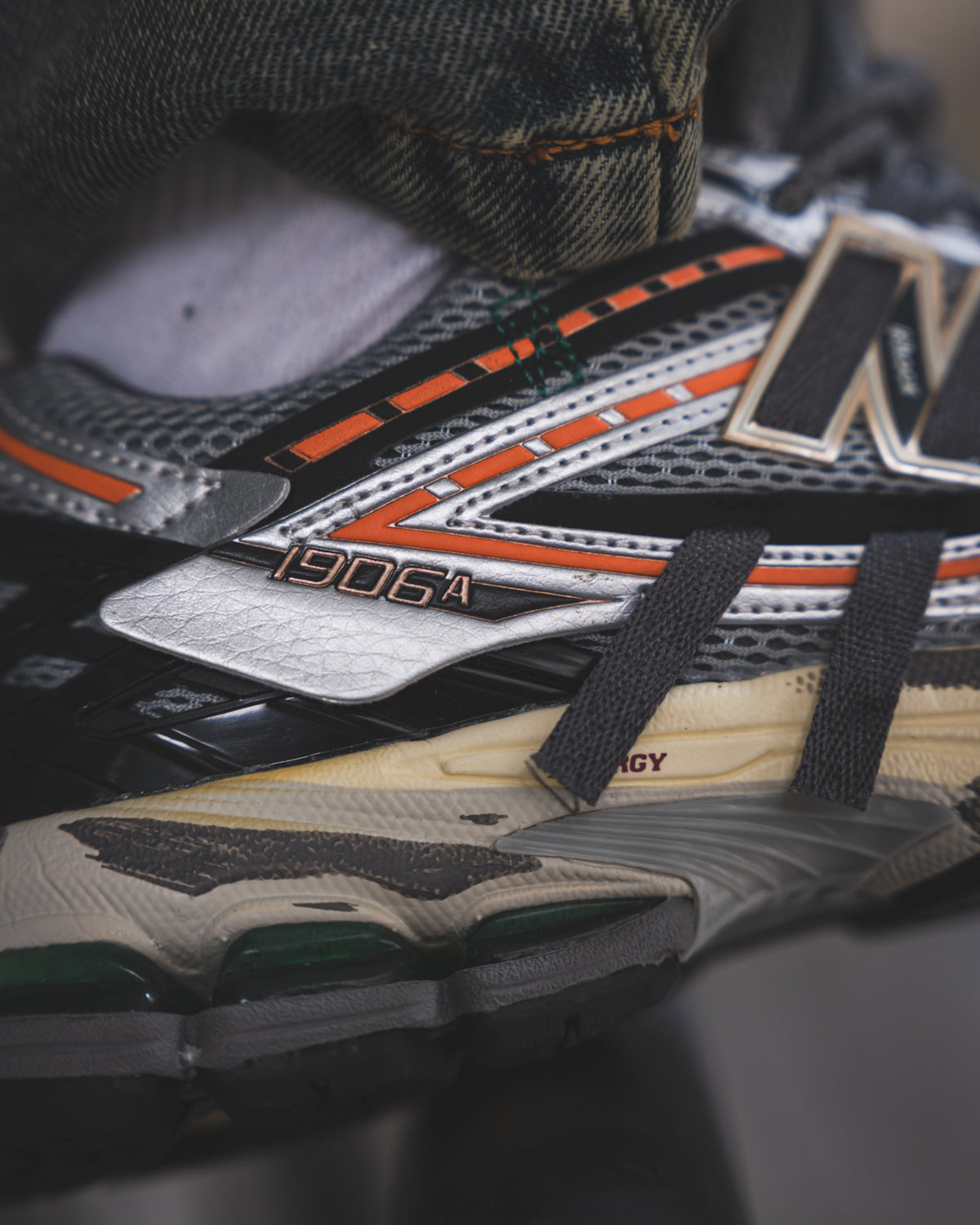 New Balance 1906A Grey/Orange