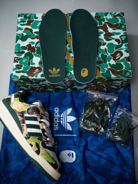 Adidas fórum x bape