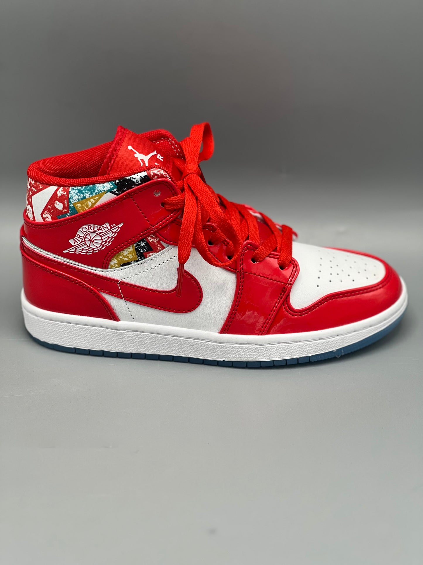 Nike Air Jordan Mid Barcelona Red Patent (GS)