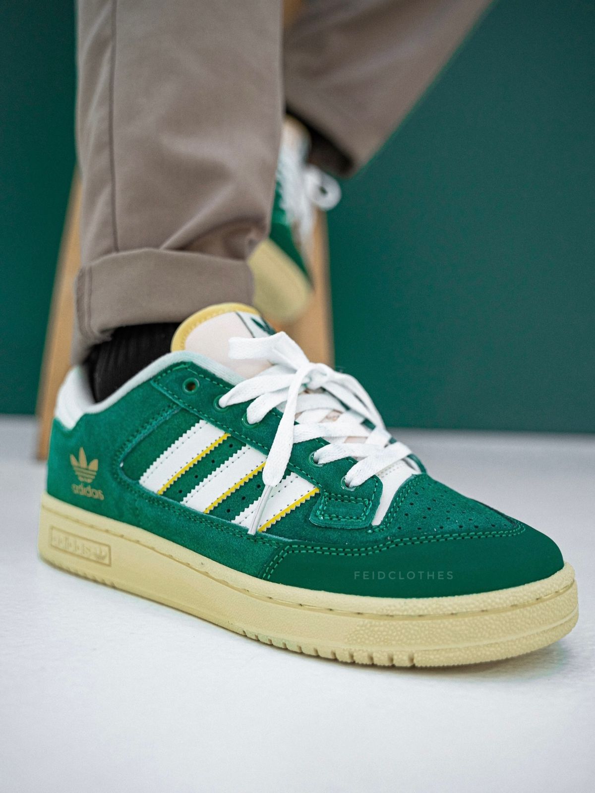 Adidas Originals Centennial 85 Lo - Green / White