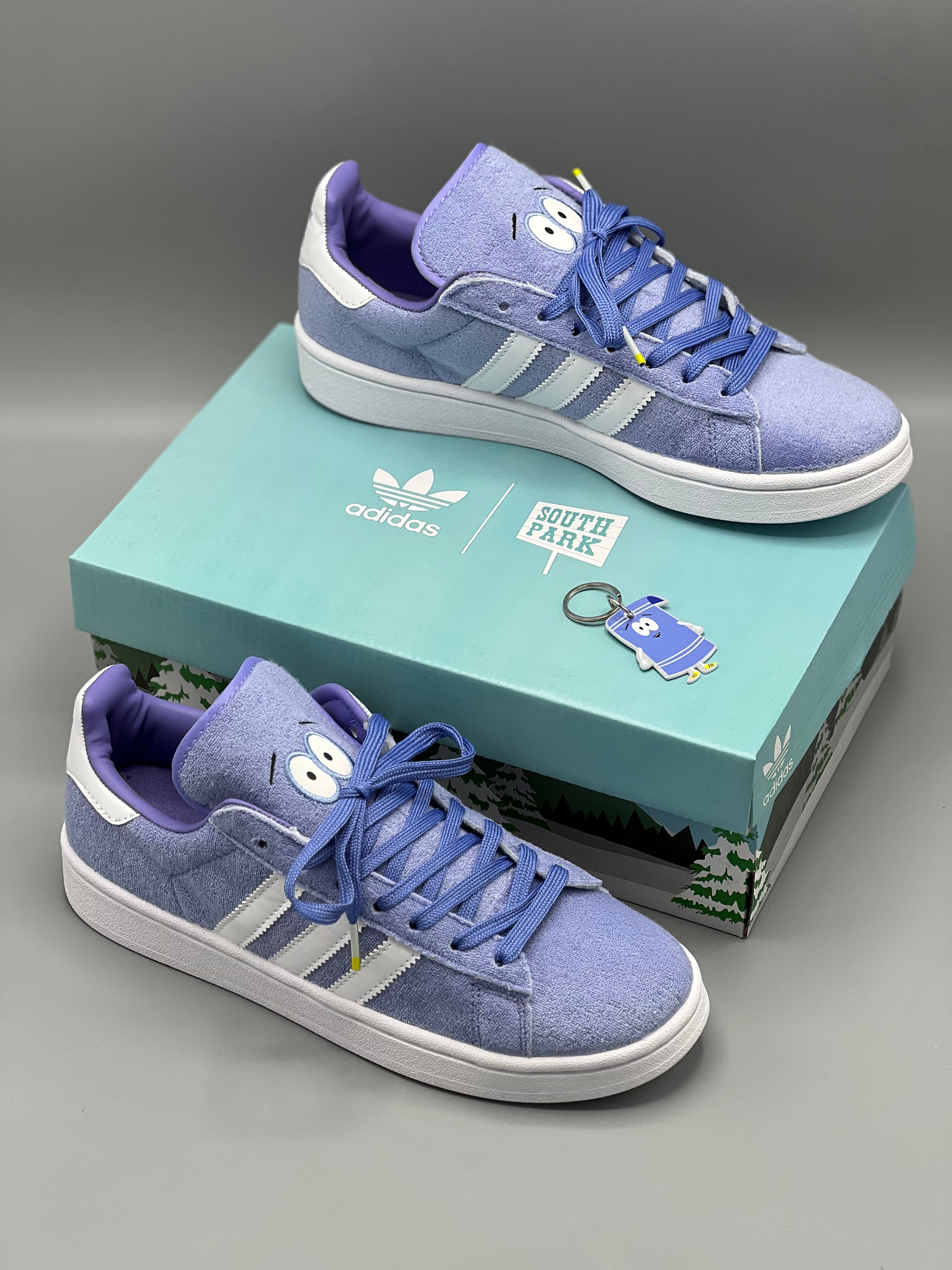 adidas Campus 80s South Park Towelie(チョークパープル，US8.5/26.5